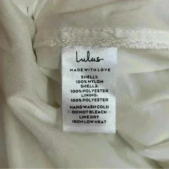 Lulus Glamour Garden White 3D Floral Embroidered Midi Dress Size XL - Picture 6 of 8